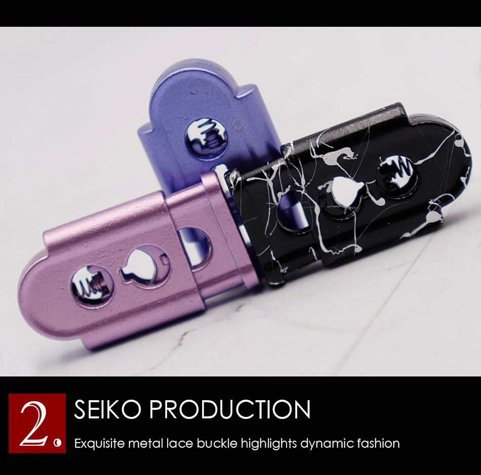 Weiou Factory New Hot Sale Blue Pink and White Black Metal Buckle Low MOQ Shoe Accessories