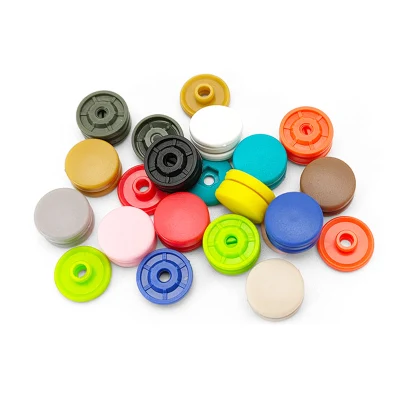 Accesorios para prendas Varios colores disponibles Fabricante de botones a presión en China Cierre a presión T3 T5 T8 Botones a presión de plástico